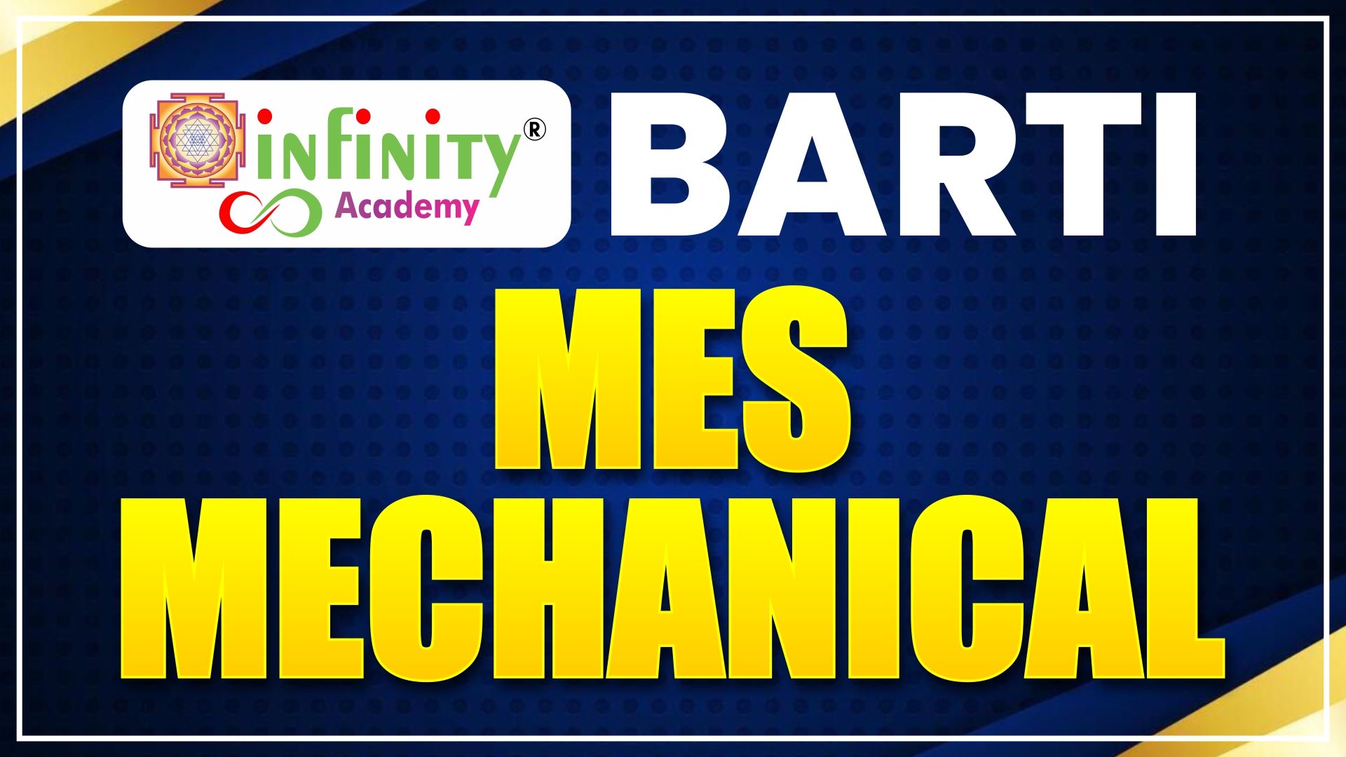 BARTI MES MEHCANICAL BATCH 2026