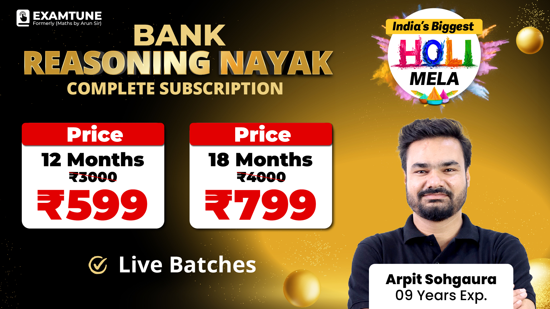 Reasoning Nayak Subscriptions For All Banking & Insurance Exam 2026-27