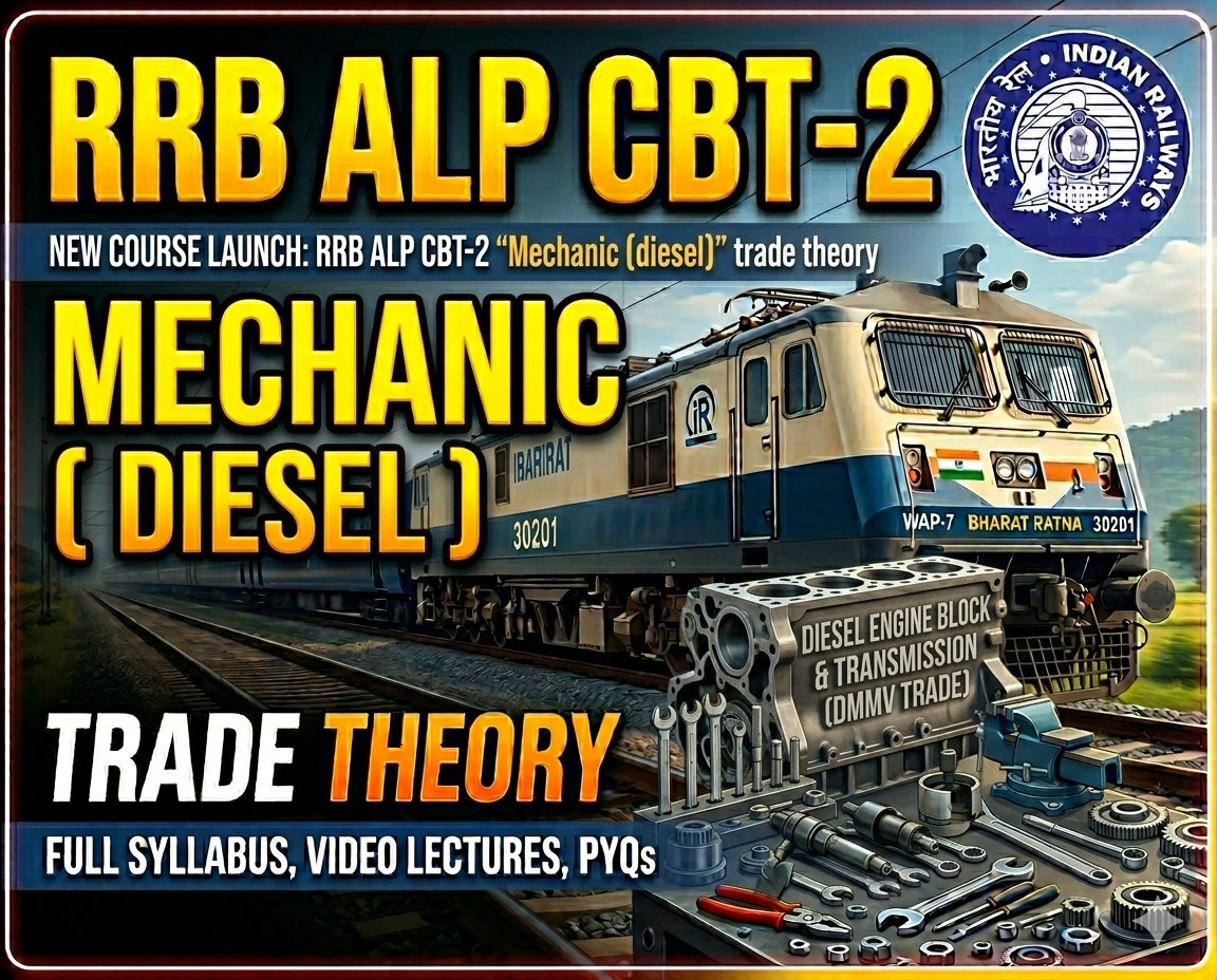 ALP CBT-2 Mechanic (Diesel) Trade syllabus