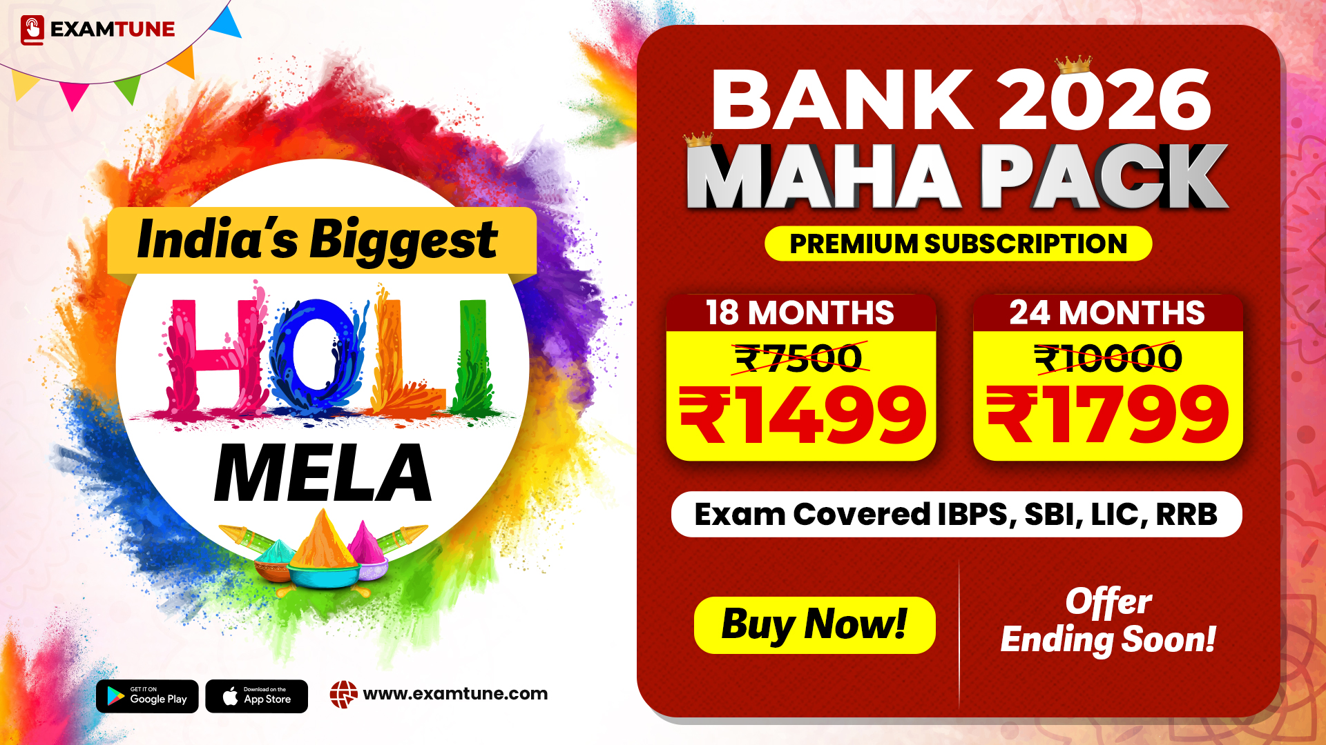 Bank Maha Pack | Complete Subscription for IBPS, RRB & SBI Exams 2026-27