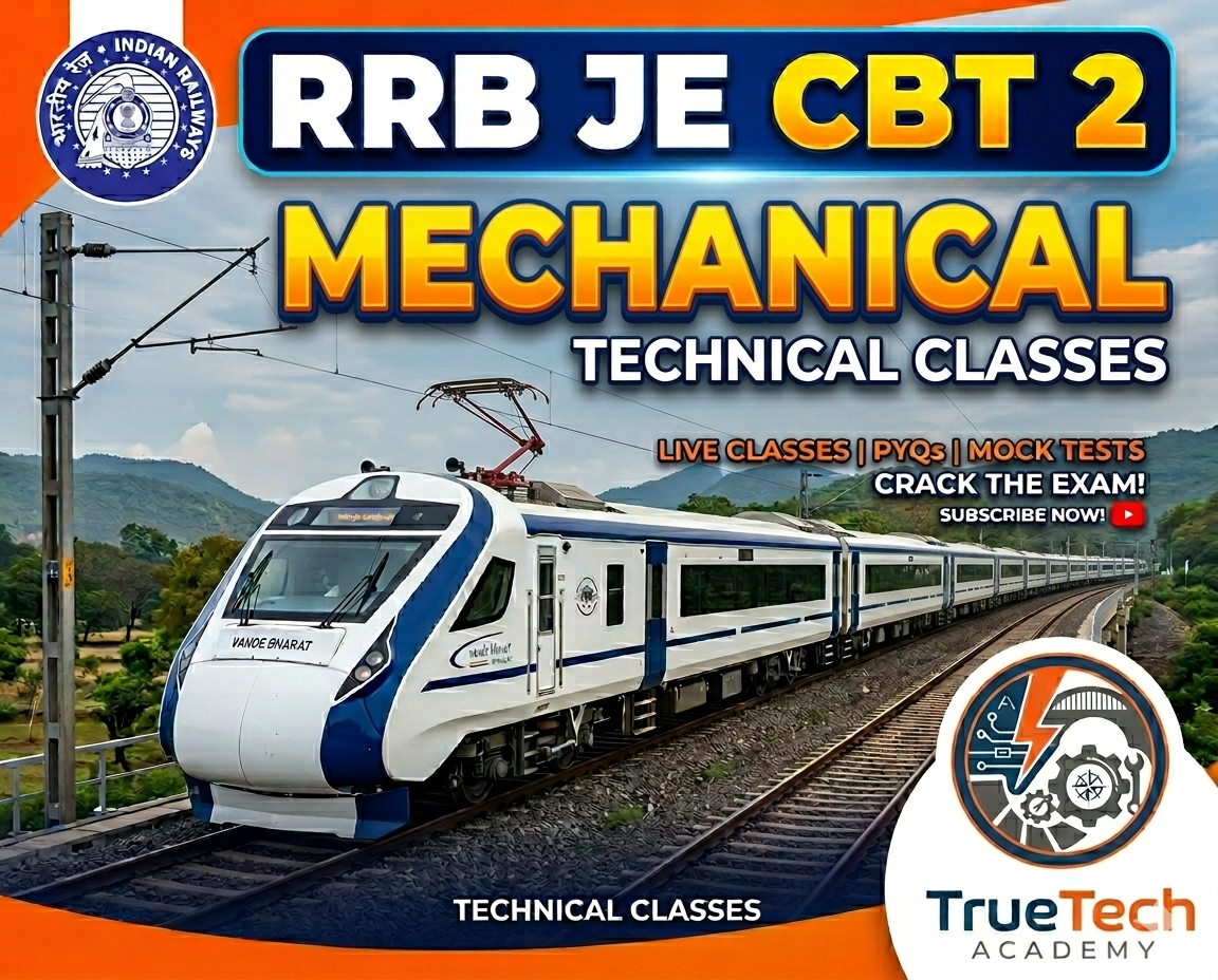 RRB JE MECHANICAL Technical Intensive course 