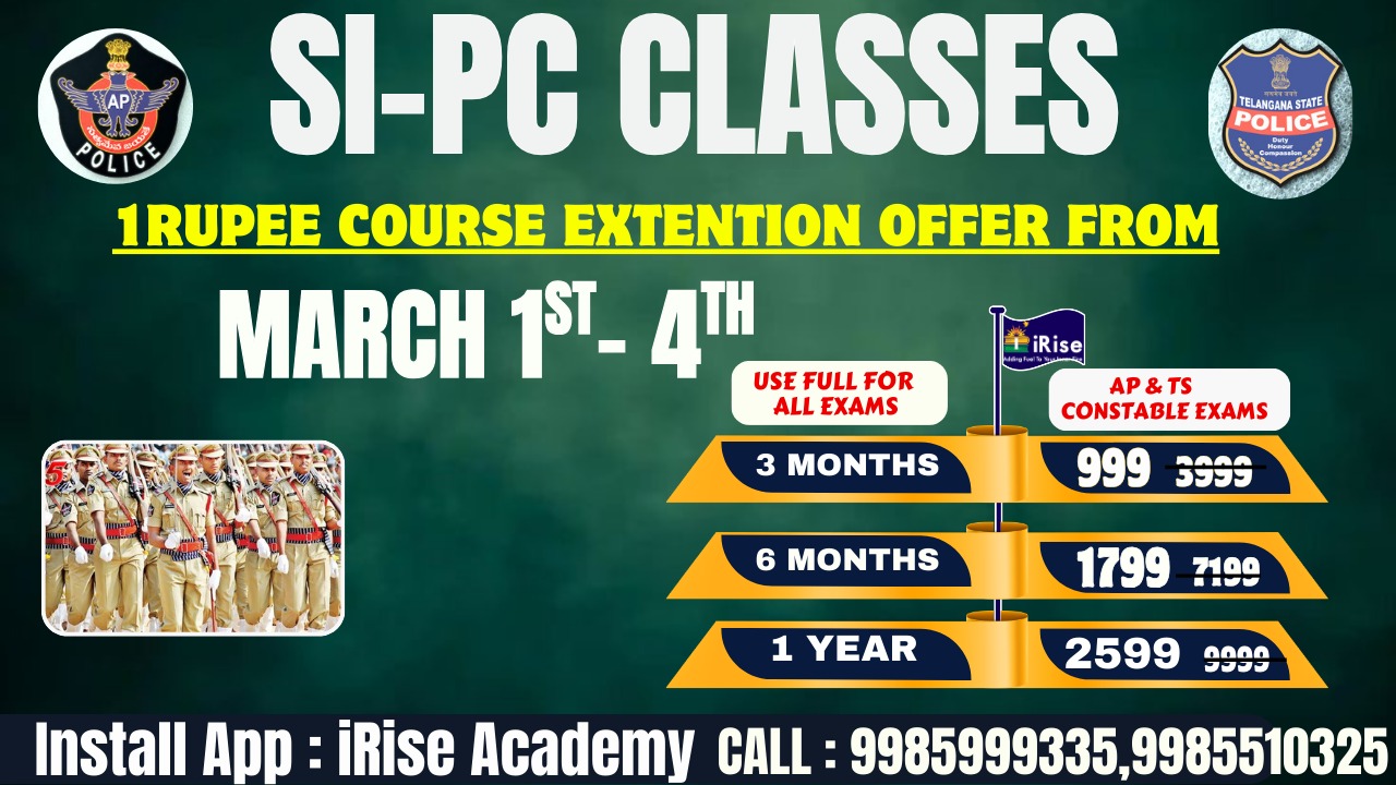 AP/TS SI-CONSTABLE 2.0 COURSE Updated