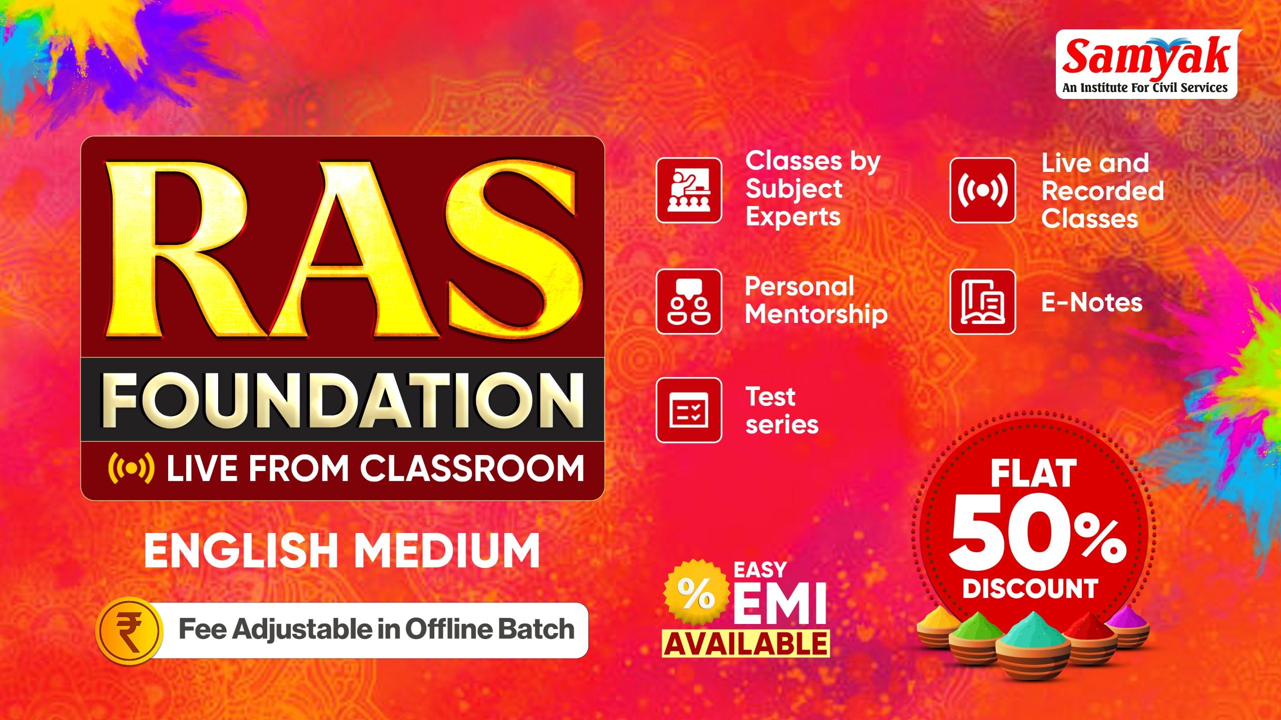 RAS Foundation Course Live From Classroom | English Medium | 23 Feb 2026 
