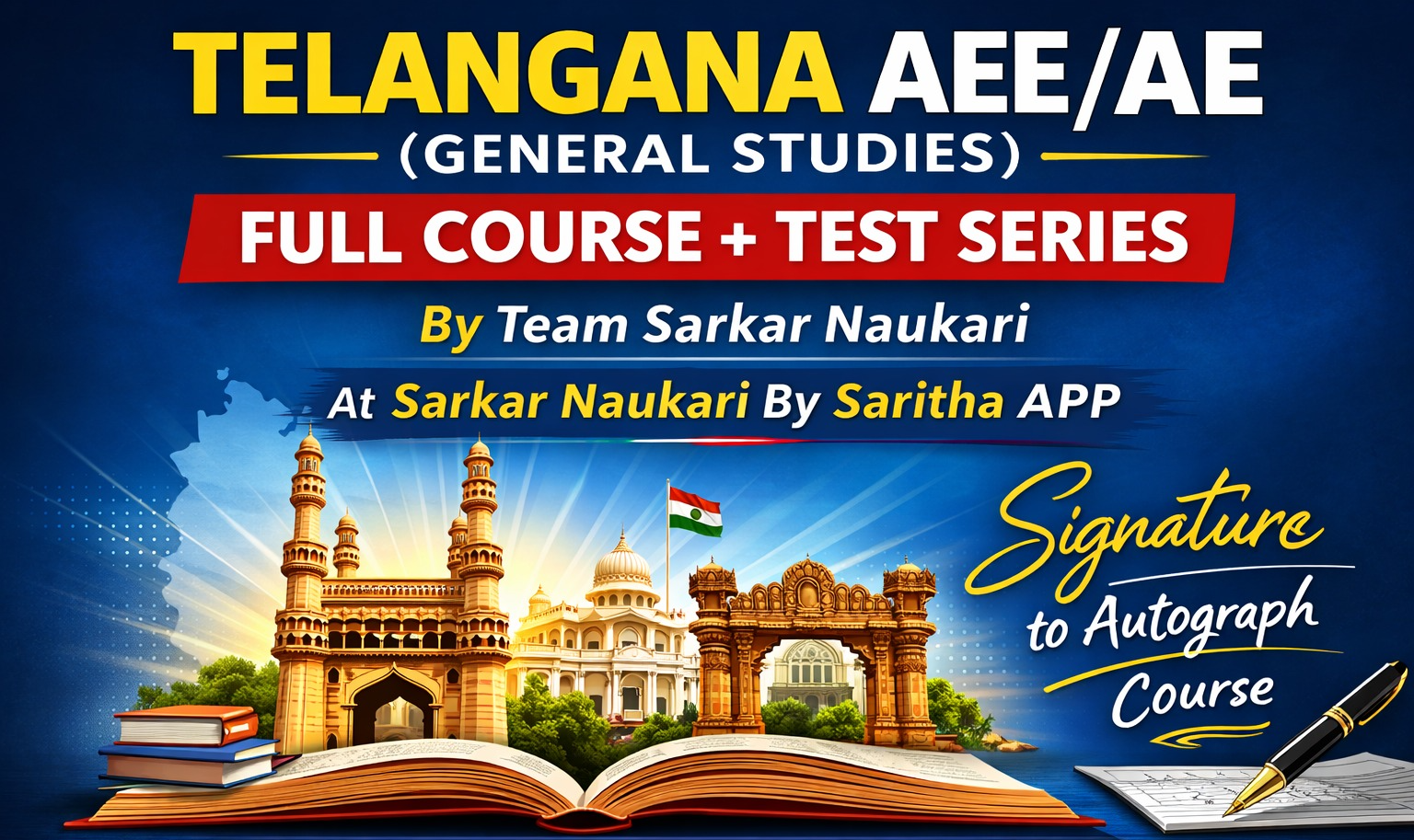 TELANGANA AEE/AE (GENERAL STUDIES) FULL COURSE + TEST SERIES