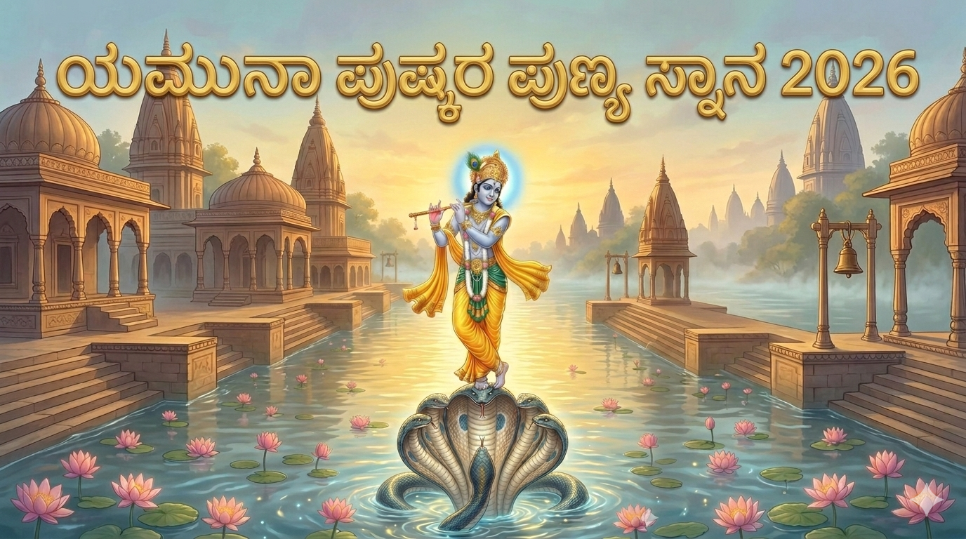 Yamuna Pushkara-2026 PDF Book || ಯಮುನಾ ಪುಷ್ಕರ-2026 PDF ಪುಸ್ತಕ 