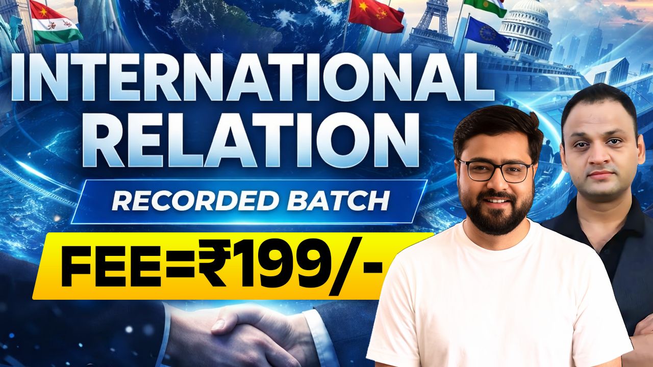 International Relations ( Recorded Batch )