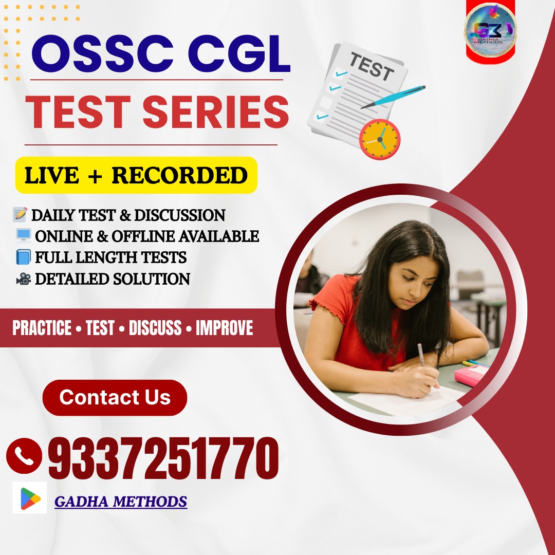 TARGET OSSC CGL-2025 PRE TEST & DISUSSION