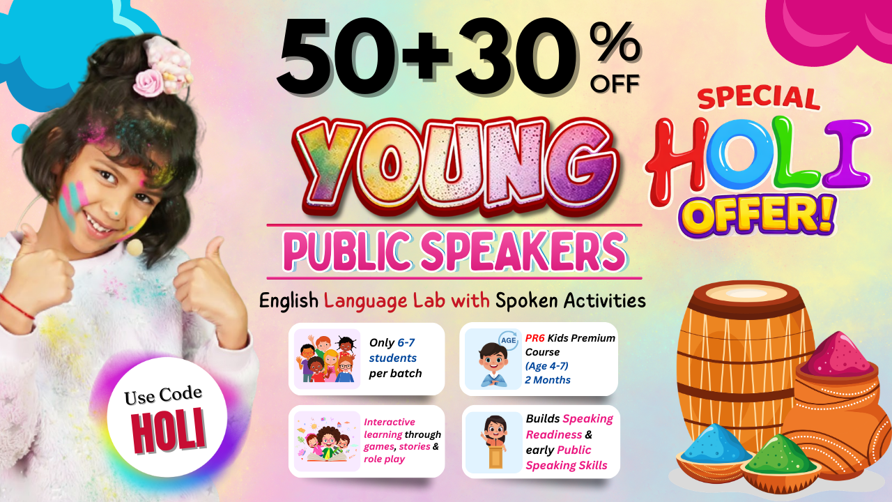  Young Public Speaker Premium Course (Ages 4–7) 🌟 PR 6