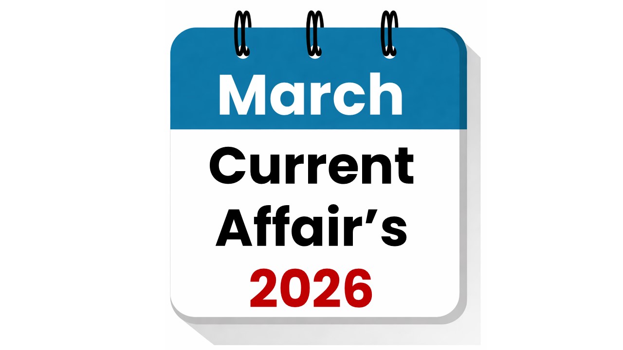 Daily Current Affairs | March 2026