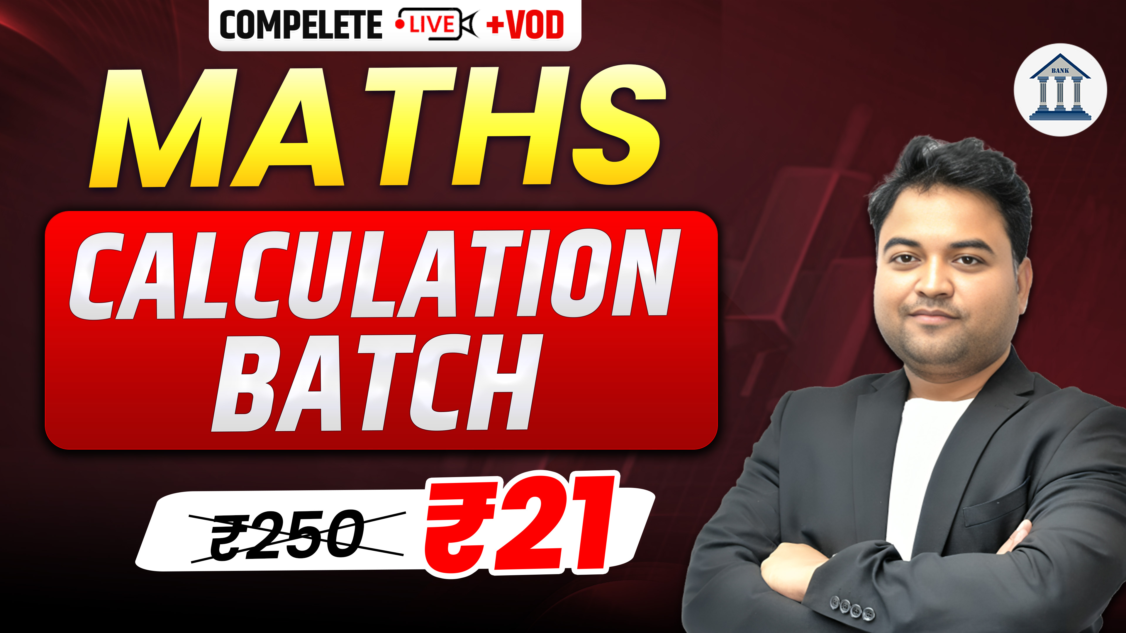 Maths Calculation Live + VOD Course