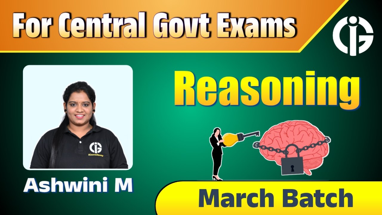 Reasoning - March Batch 