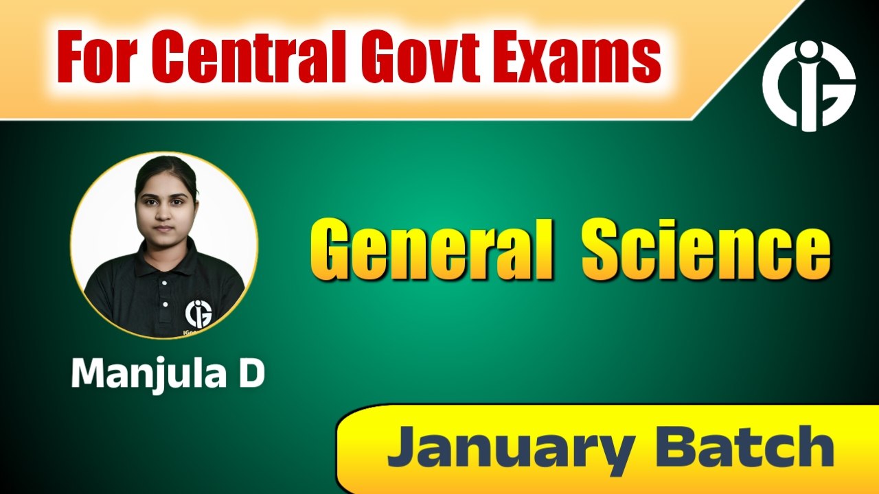 General Science - March Batch