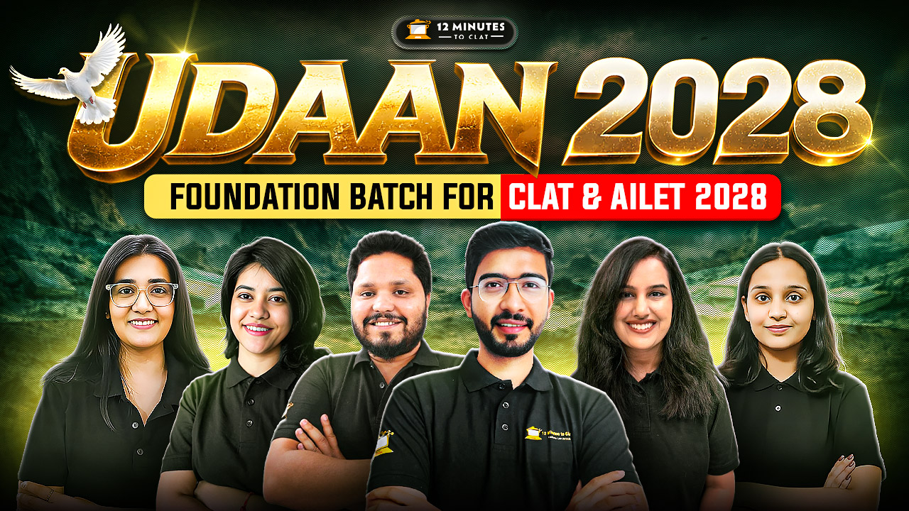 UDAAN  - Comprehensive Batch for CLAT and AILET  2028