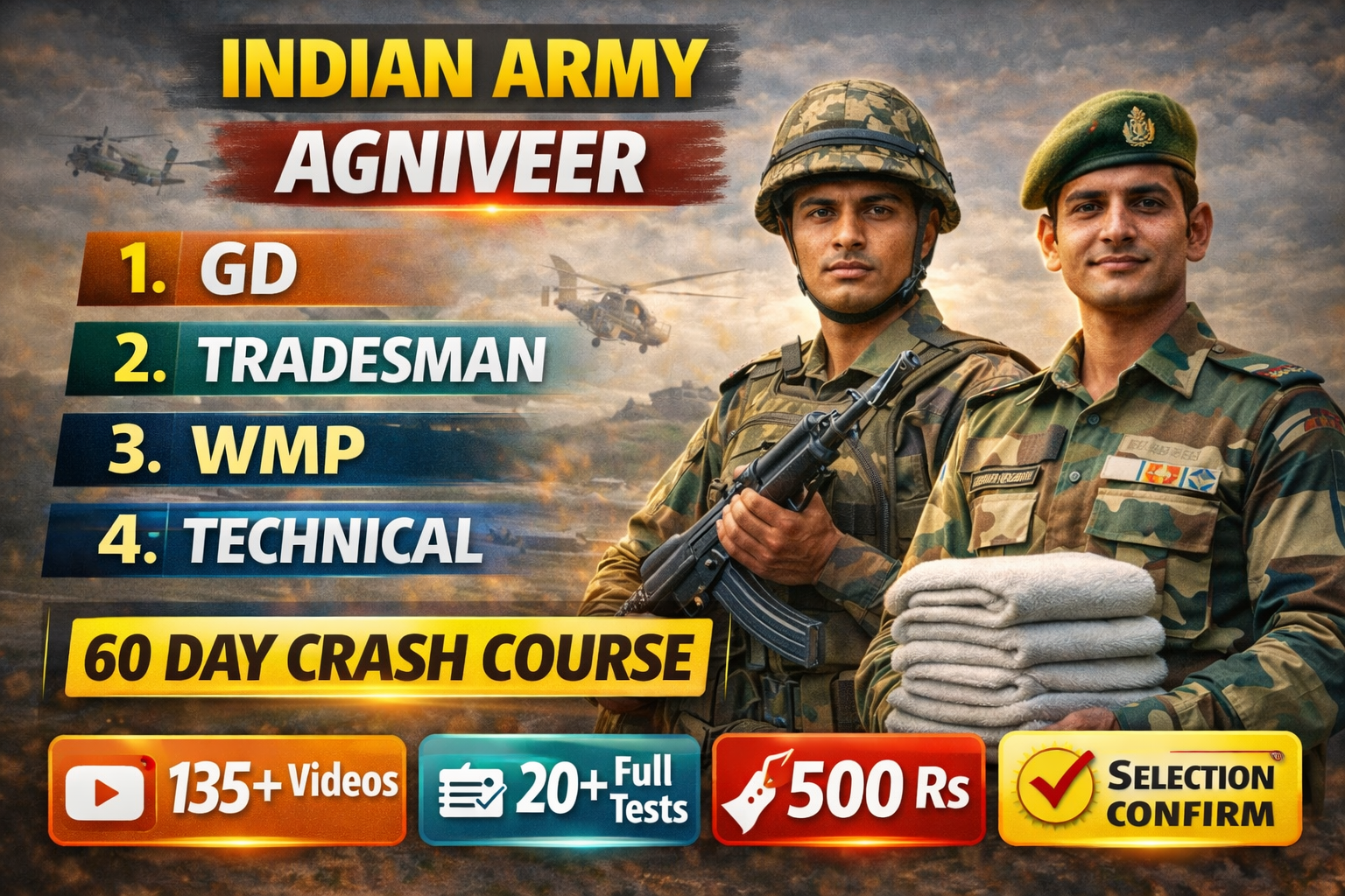 ARMY AGNIVEER - CRASH COURSE