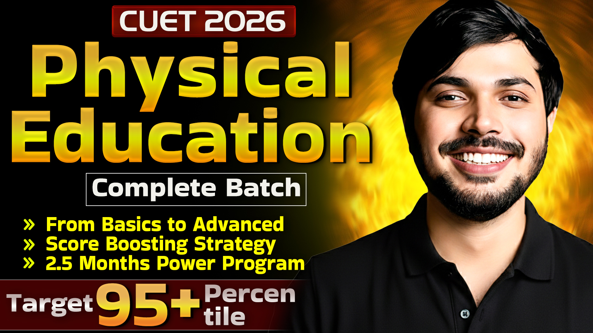 Physical education (PE) CUET UG Complete Course