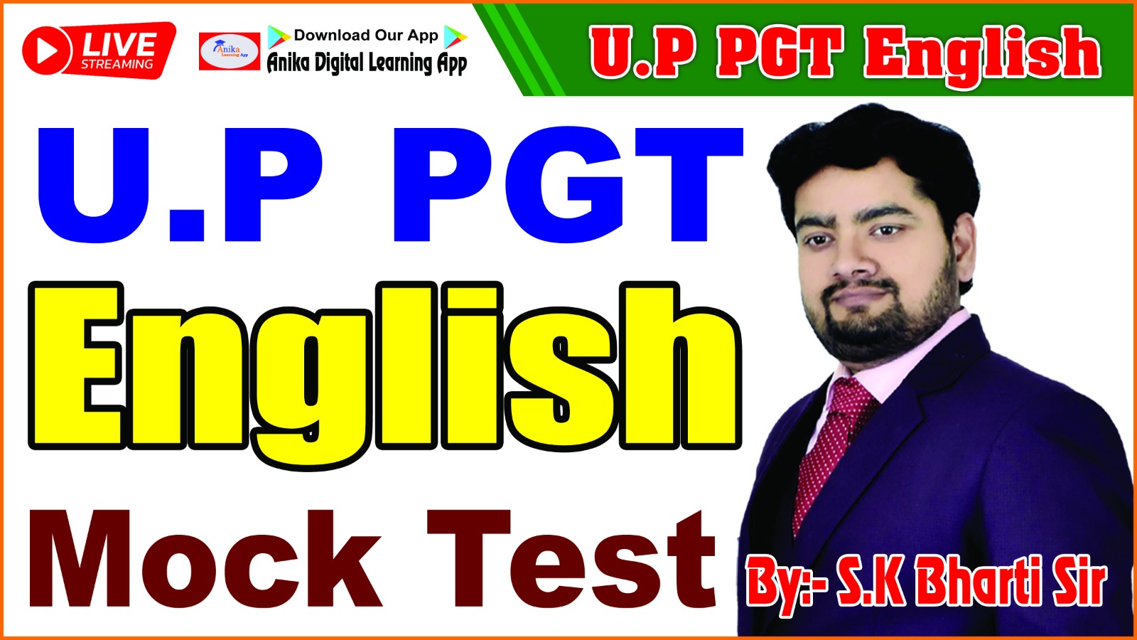 UP PGT Mock Test 