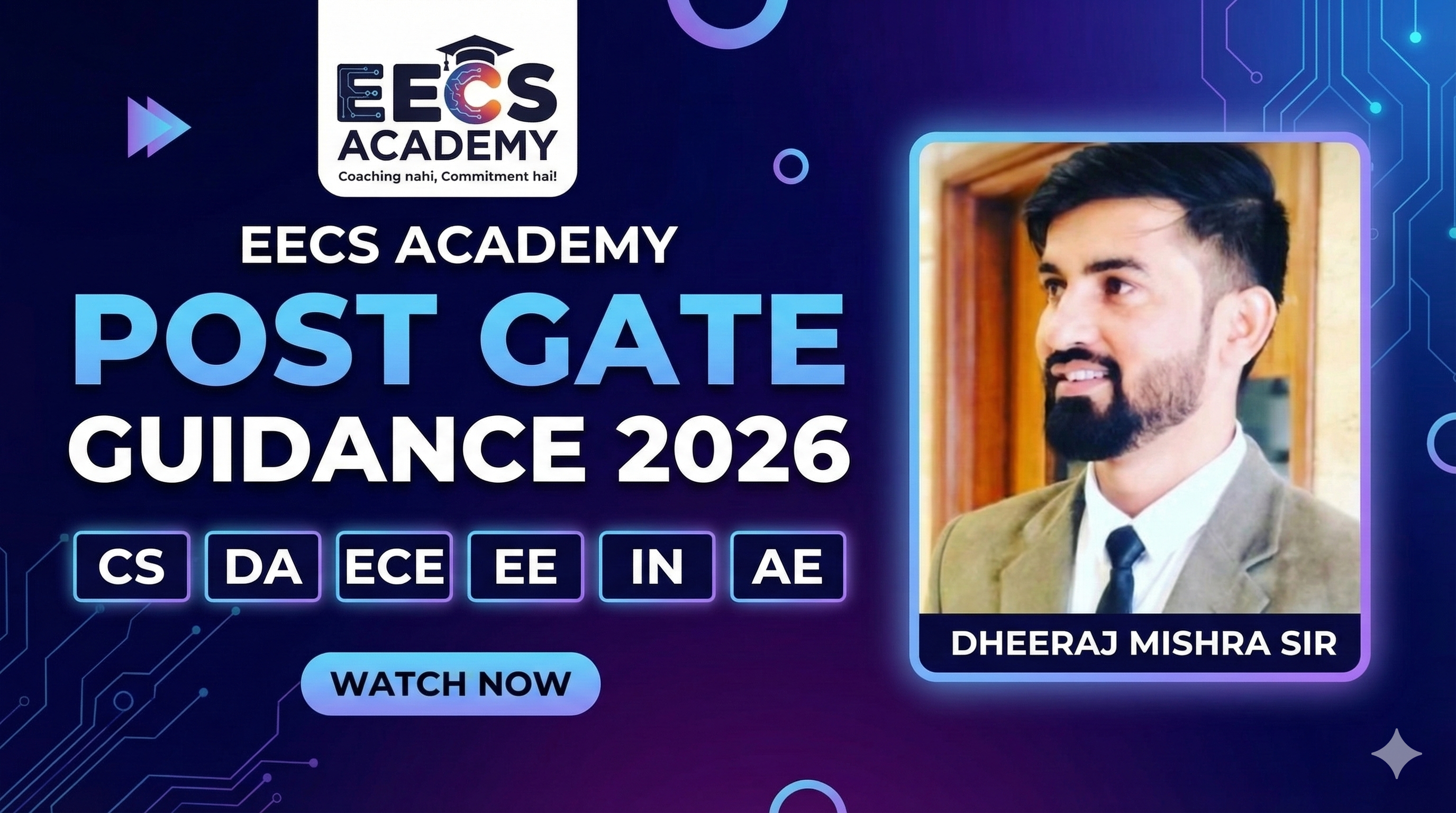 DRISHTI-POST GATE Guidance 2026|| EC EE IN CS DA