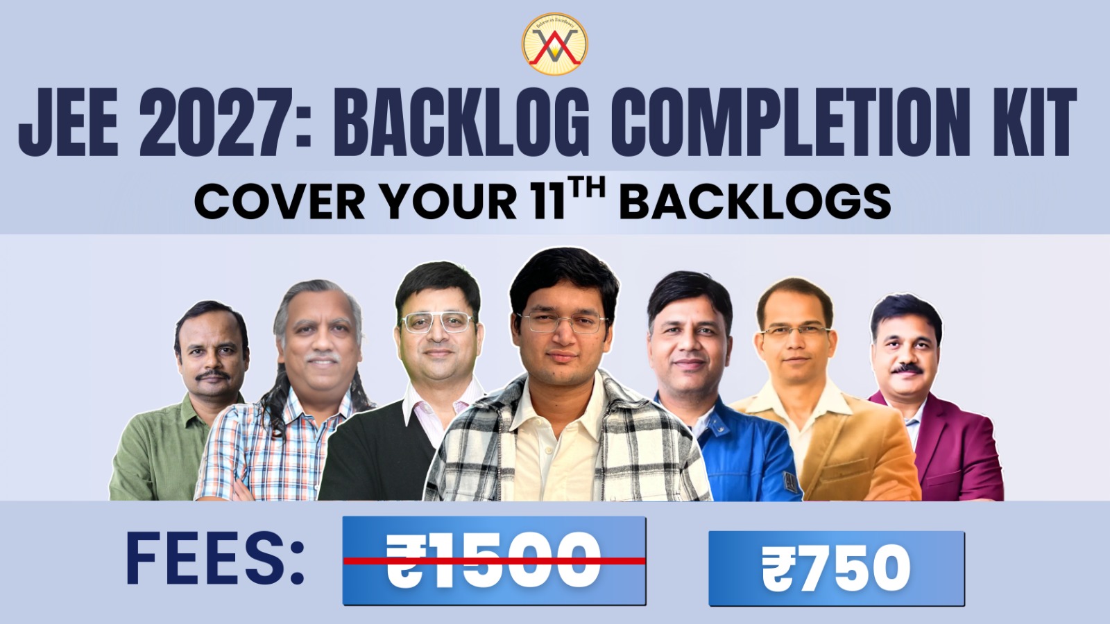 JEE 2027: BACKLOG COMPLETION KIT