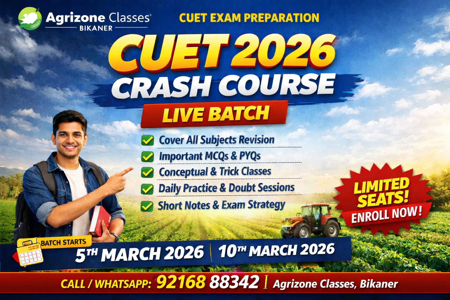 CUET CRASH COURSE