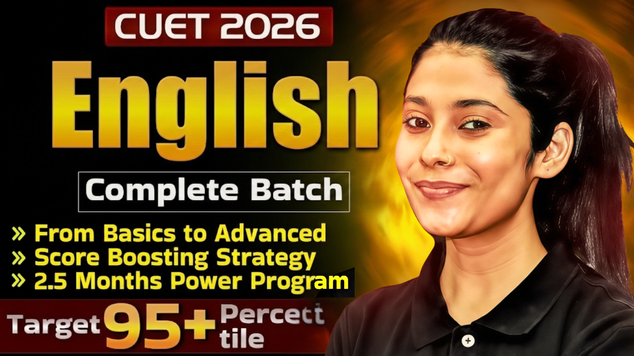 English CUET UG Complete Course