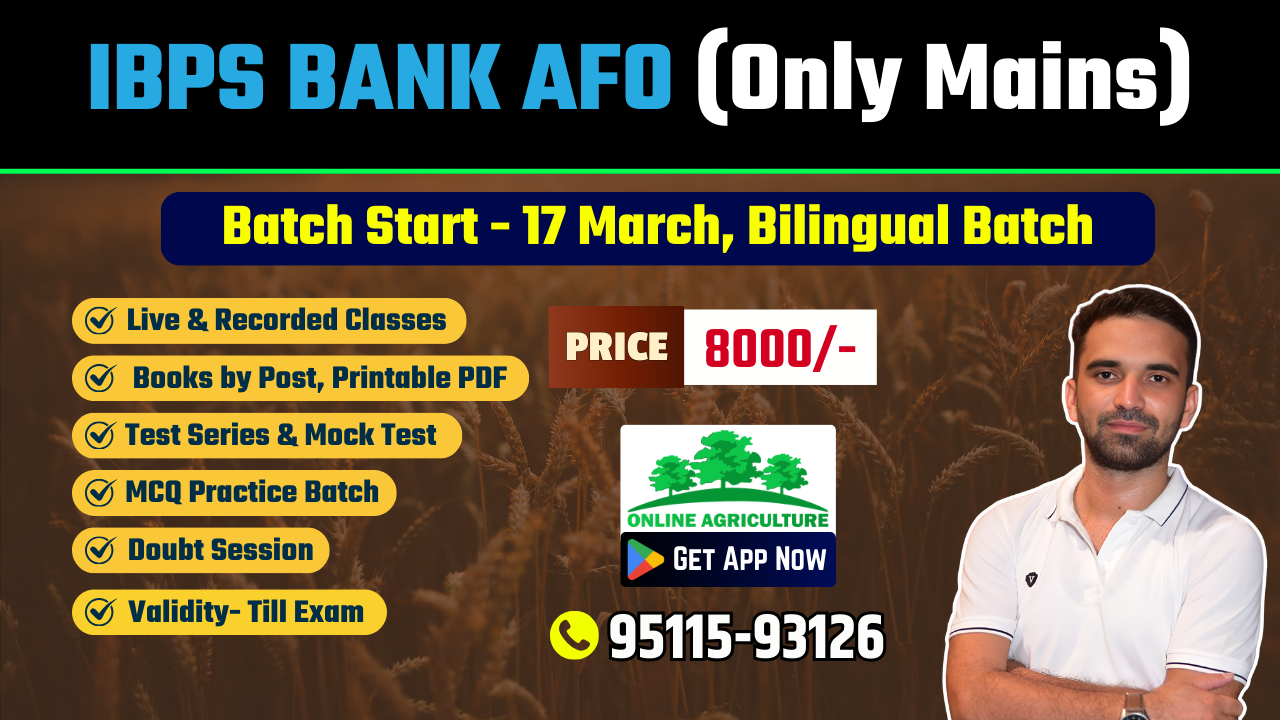 IBPS BANK AFO (Only Mains) Batch Start - 17 March 2026, Bilingual Batch