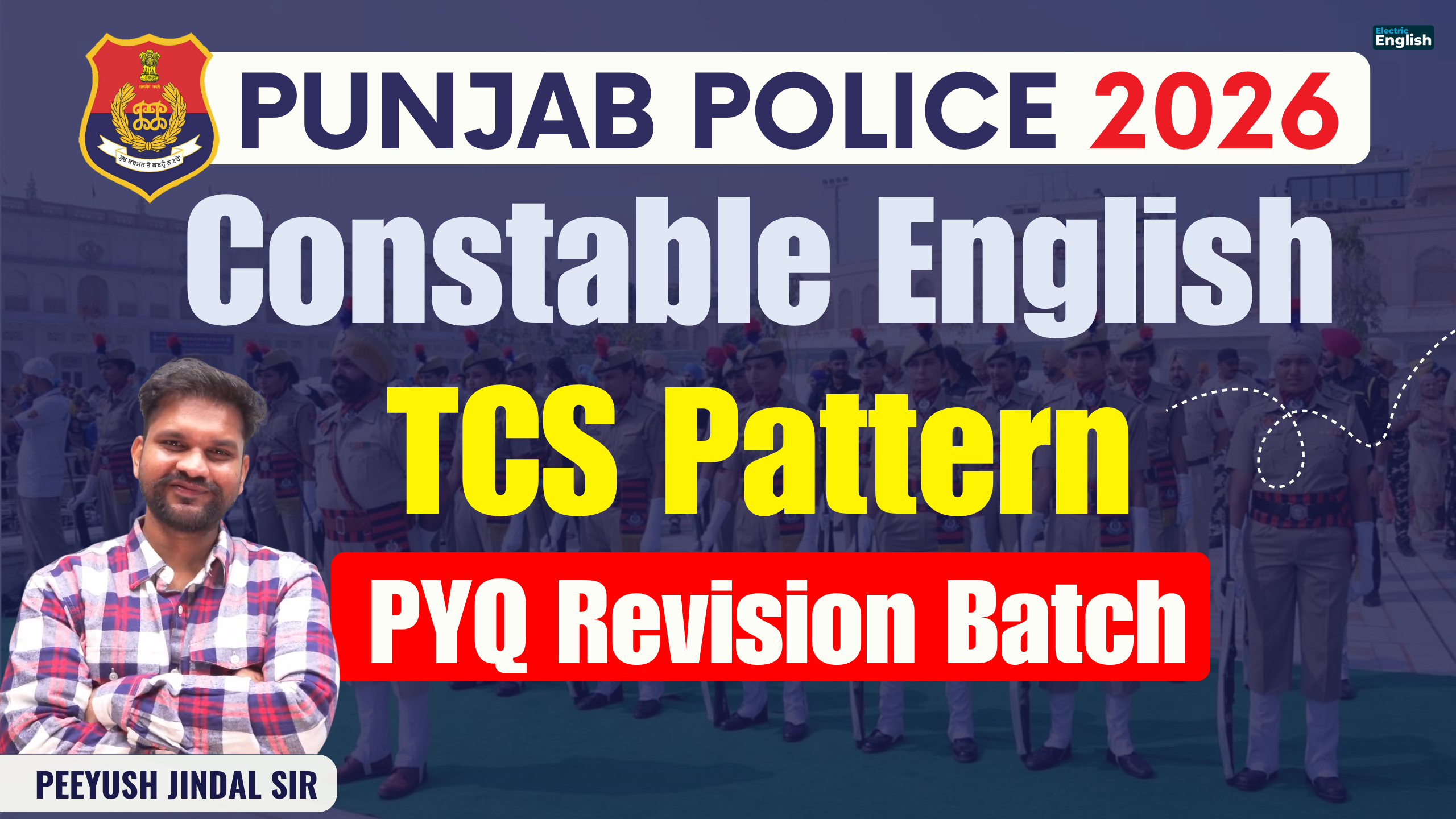 Punjab Police English PYQ Revision Batch