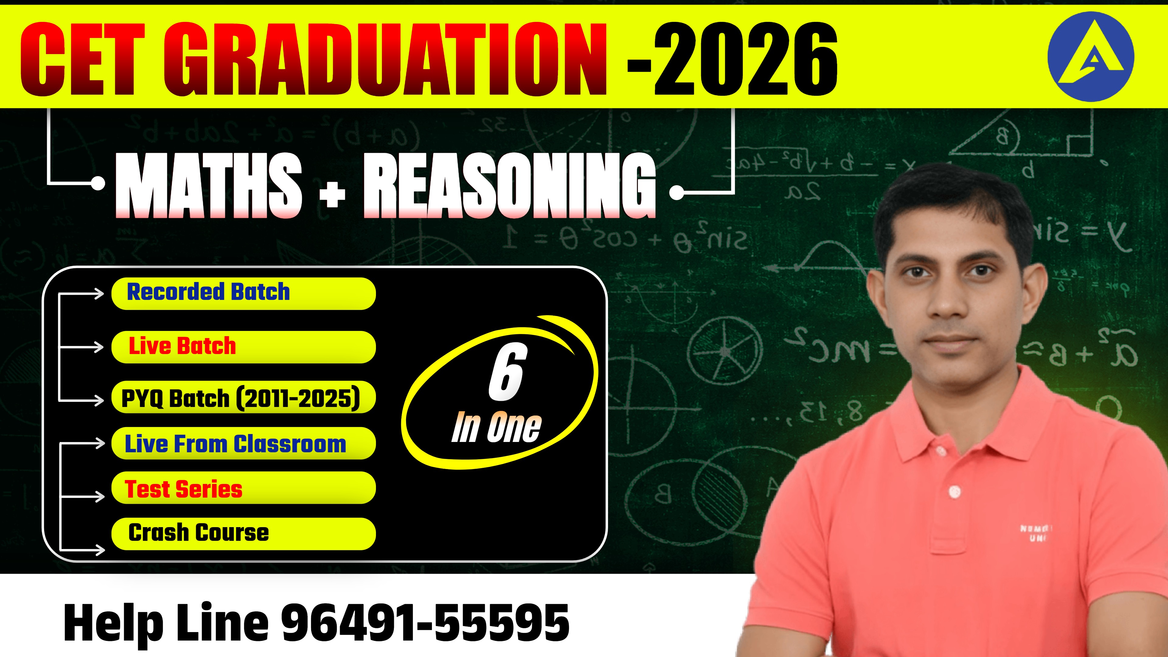 CET Graduation- 2026 (Math & Reasoning) 