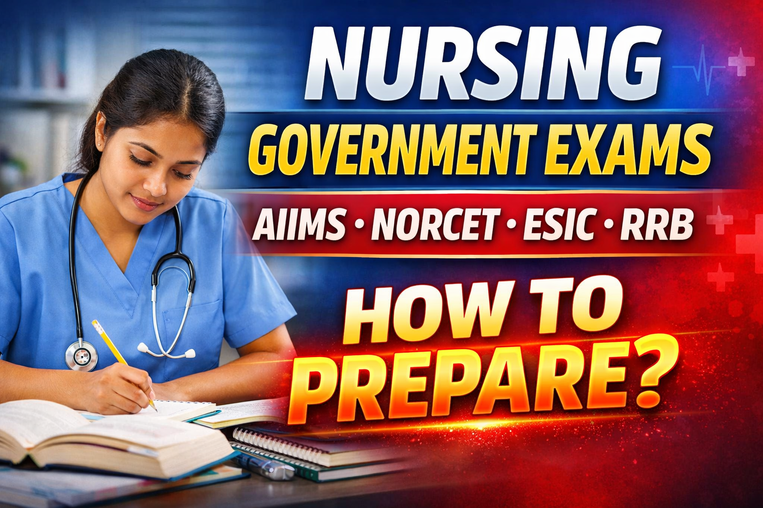 दृढ़ निश्चय NURSING Government Jobs EXAM PREPARATIONS (Central & State Government Jobs)