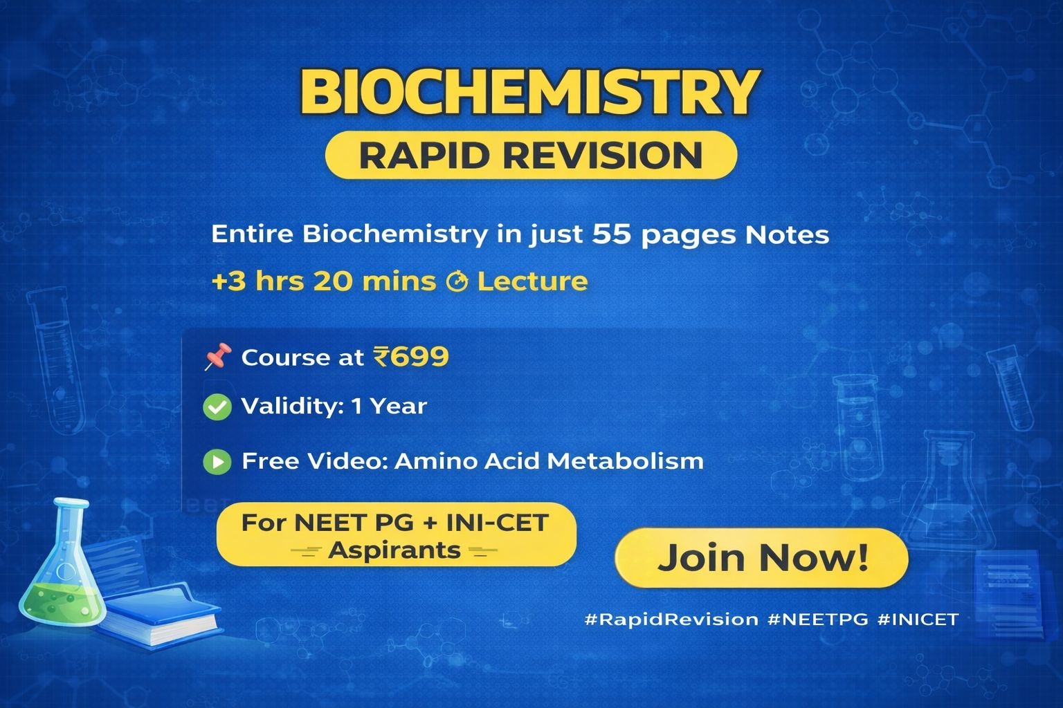 Biochemistry RR Course 