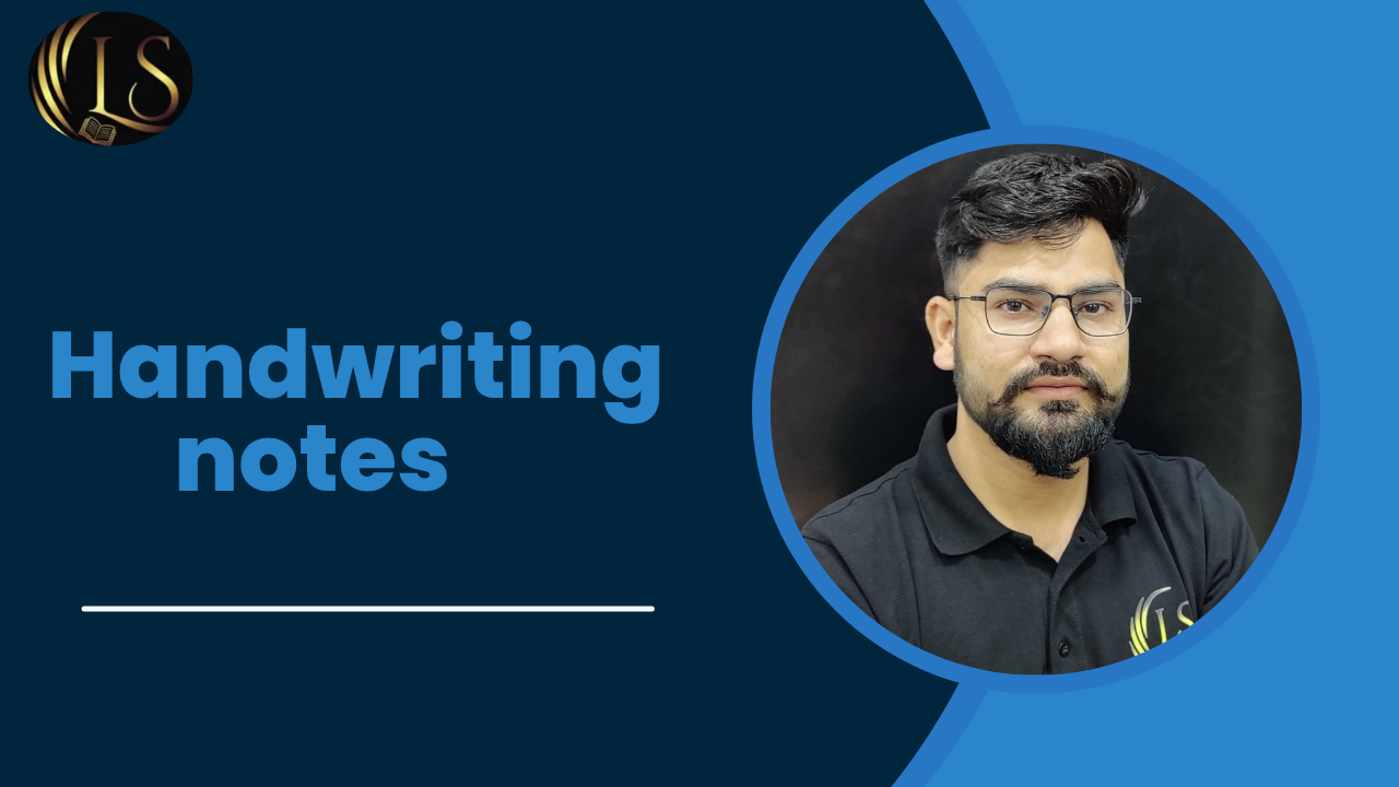 Handwriting notes 
