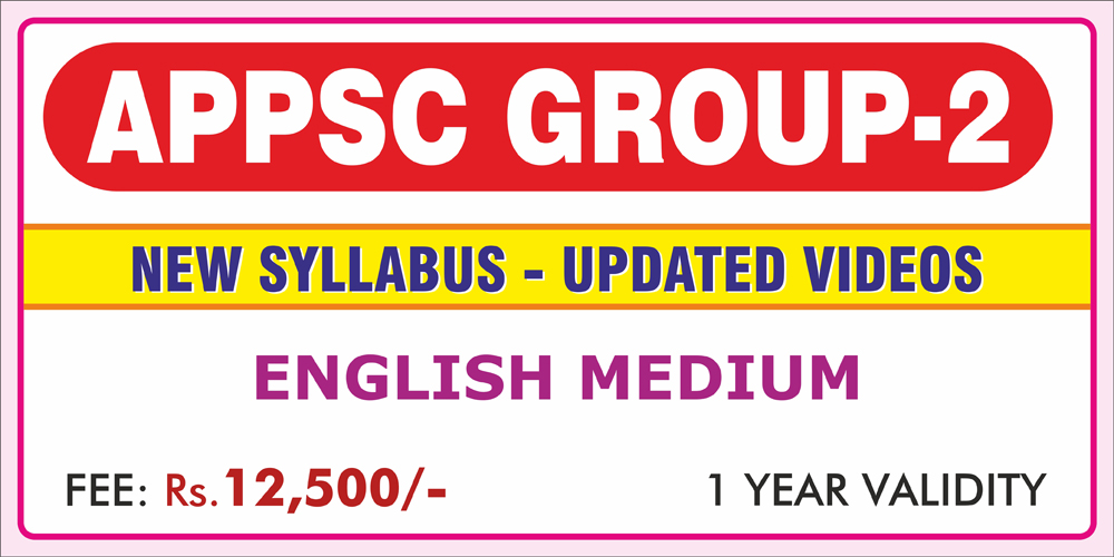 AP GROUP 2 FULL COURSE (E.M) (PRELIMS+MAINS)