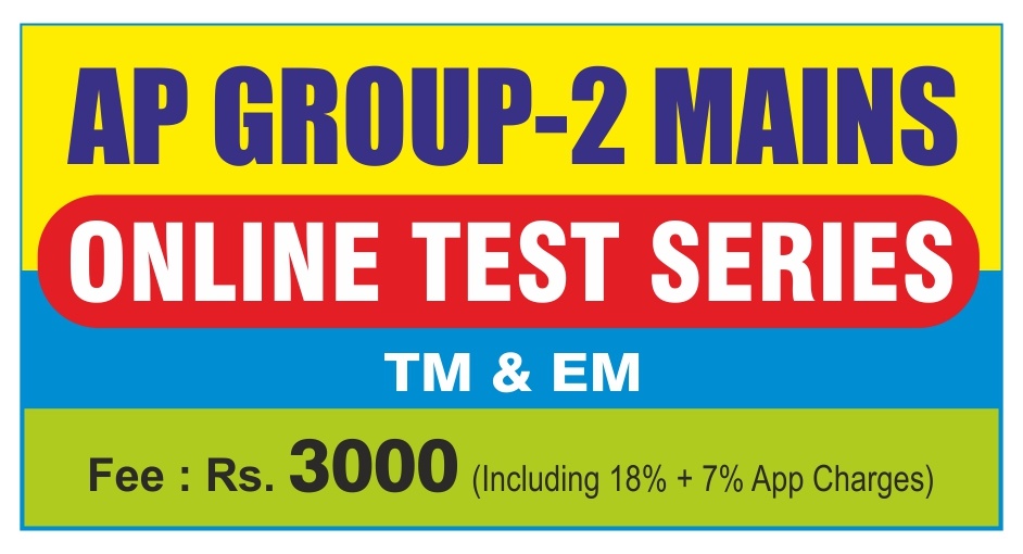 AP GROUP 2 MAINS TEST SERIES (EM/TM)
