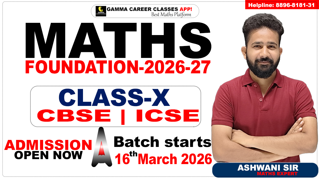 MATHS FOUNDATION 2026-27 Class 10