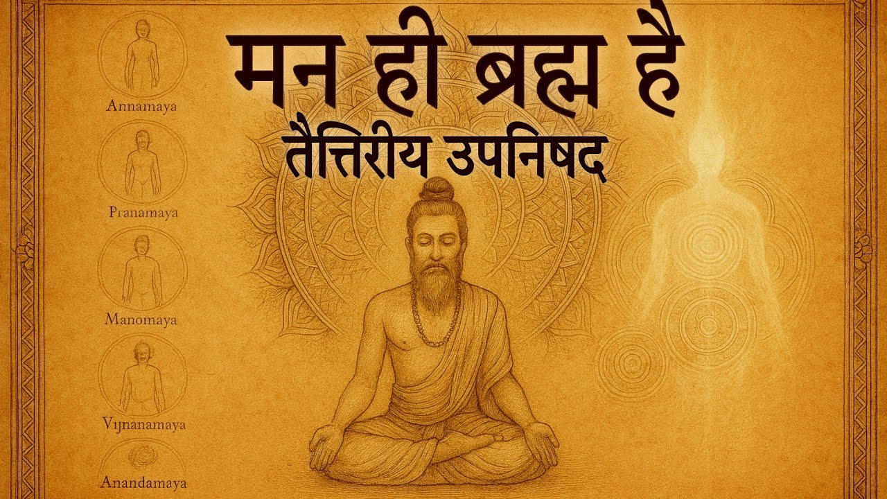 मन ही सृष्टि है — तैत्तिरीय उपनिषद की अद्वैत व्याख्या.