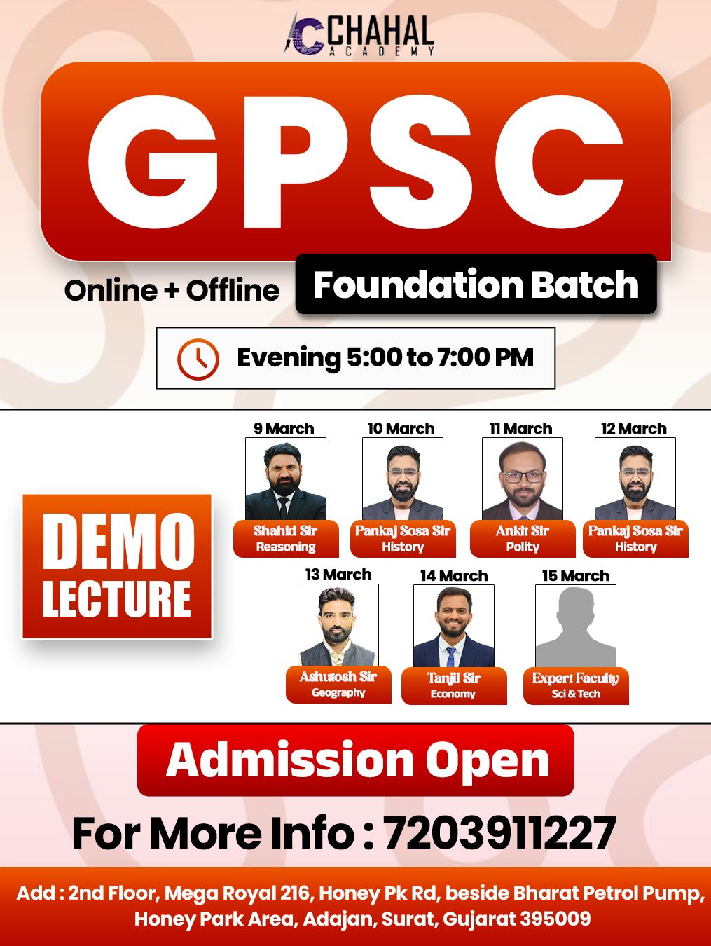 GPSC FOUNDATION BATCH