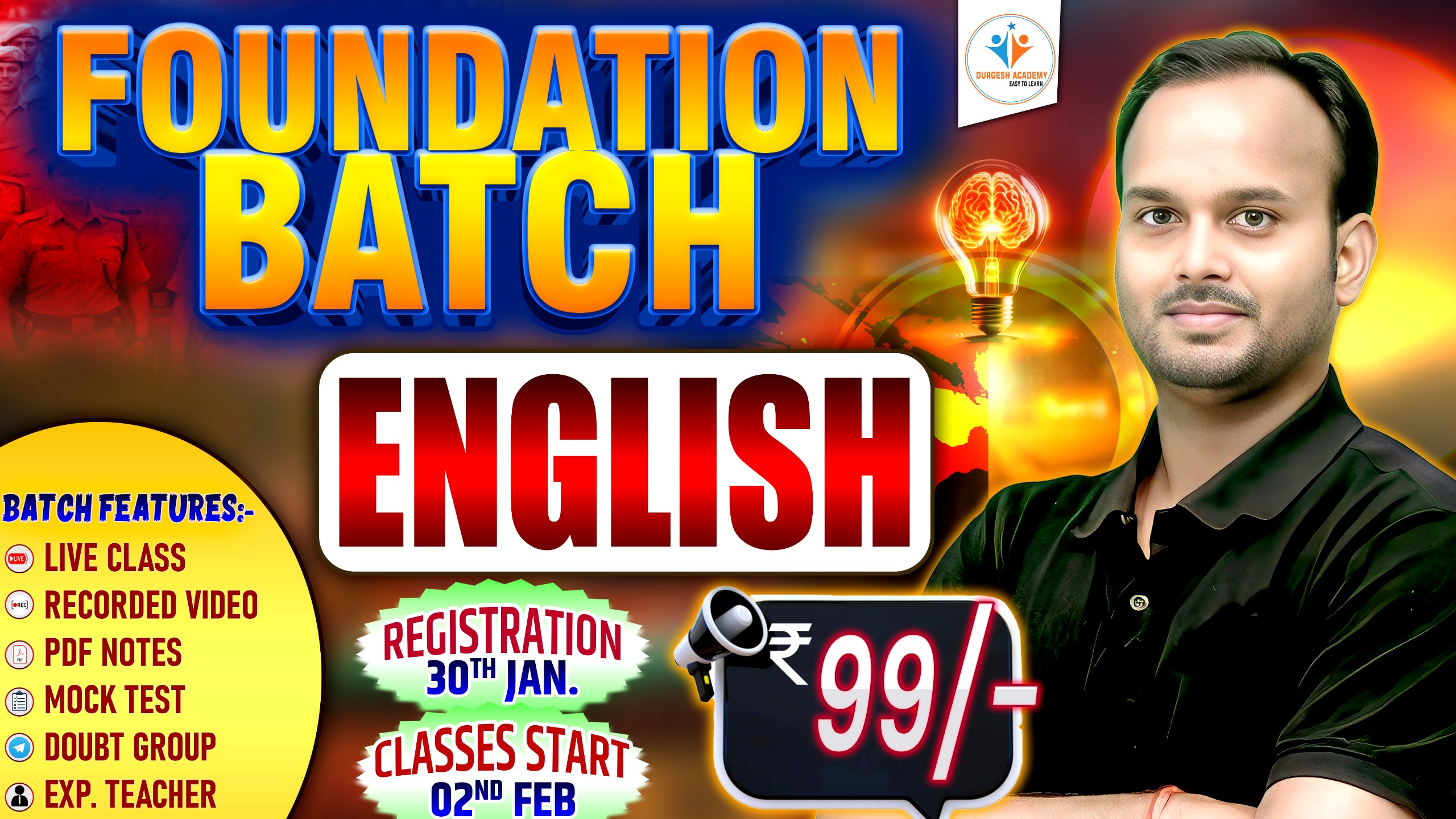 ENGLISH FOUNDATION BATCH