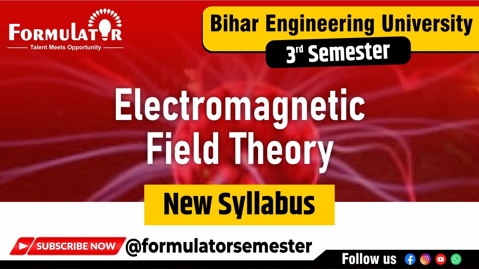EMFT Electromagnetic Field Theory New Syllabus
