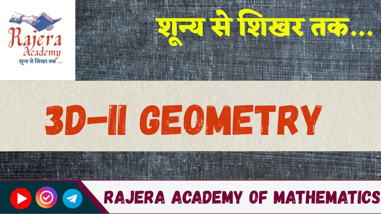 Analytical Geometry of Three dimensions