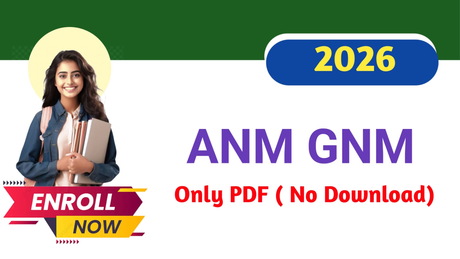 ANM GNM PDF BATCH 2026