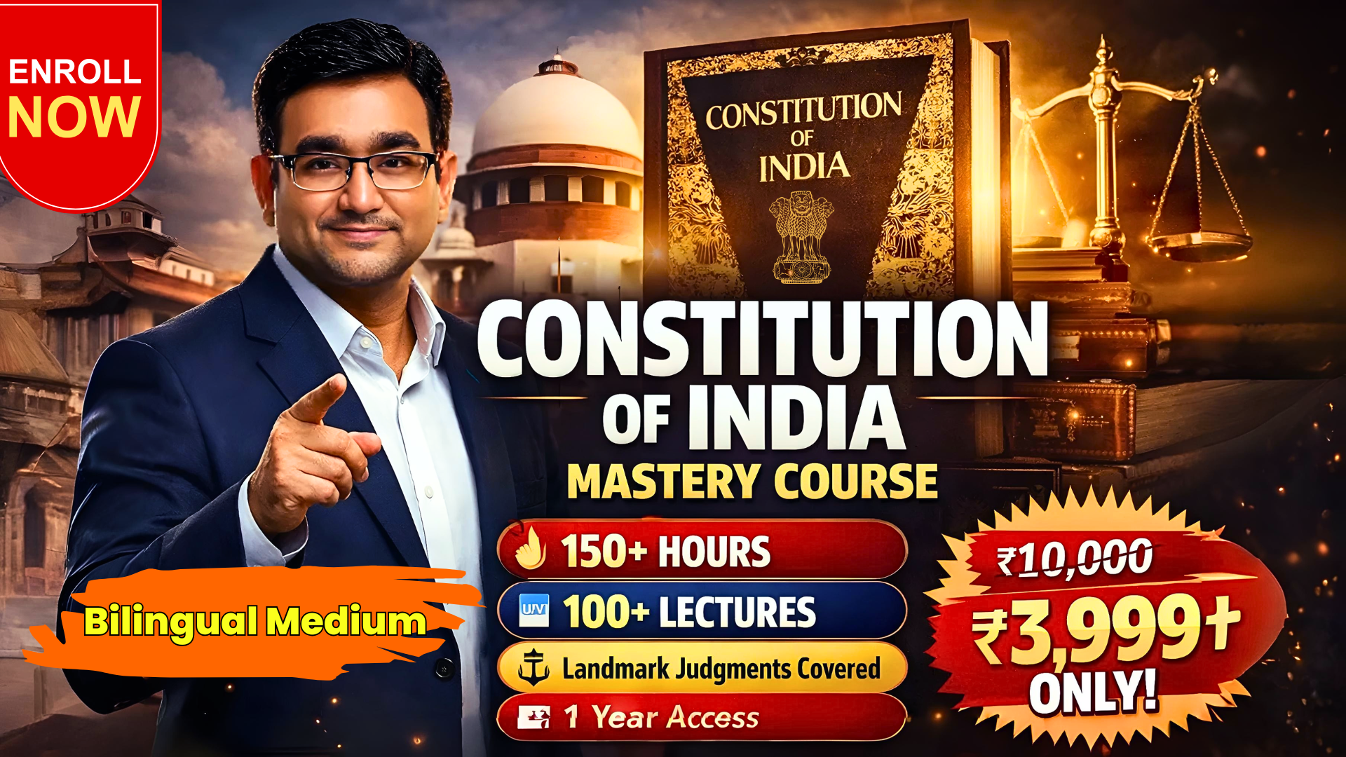 🇮🇳 Constitution of India Mastery Course