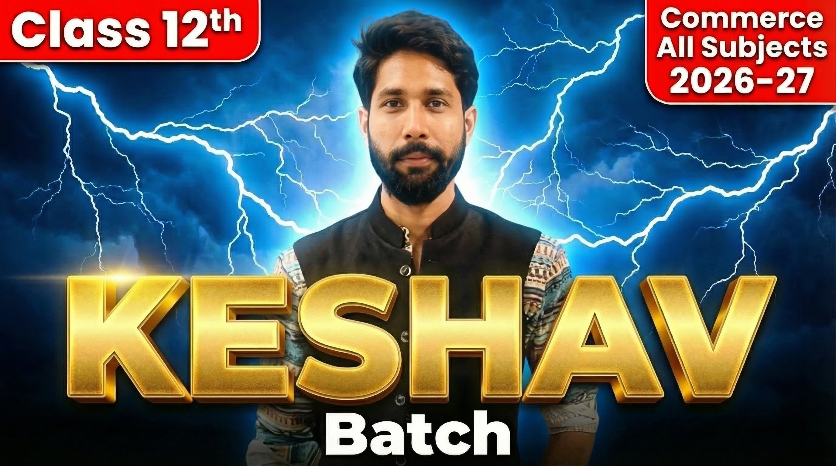 Class 12th Commerce (All Subjects) (KESHAV Batch) COMBO