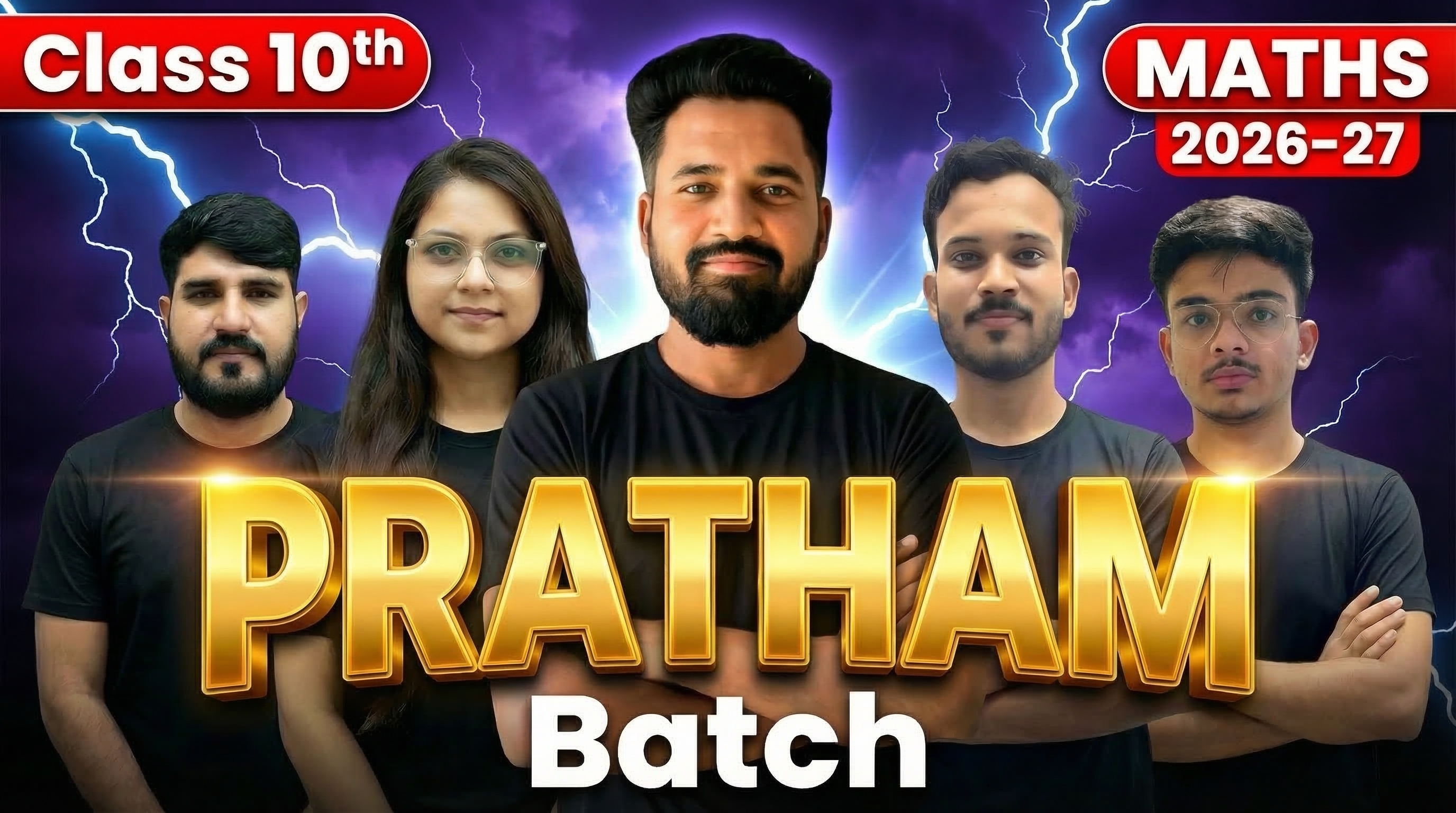 Class 10th All Subjects (PRATHAM Batch) COMBO