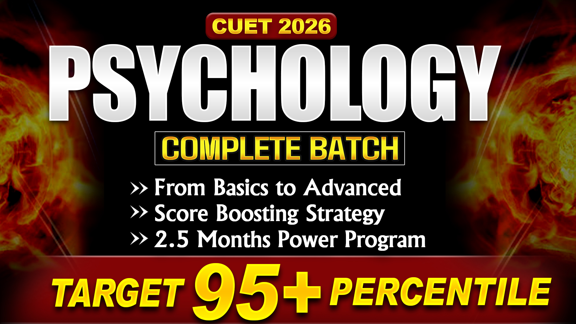 Psychology CUET UG Complete Course