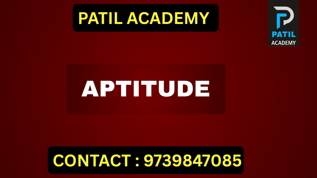 Aptitude 