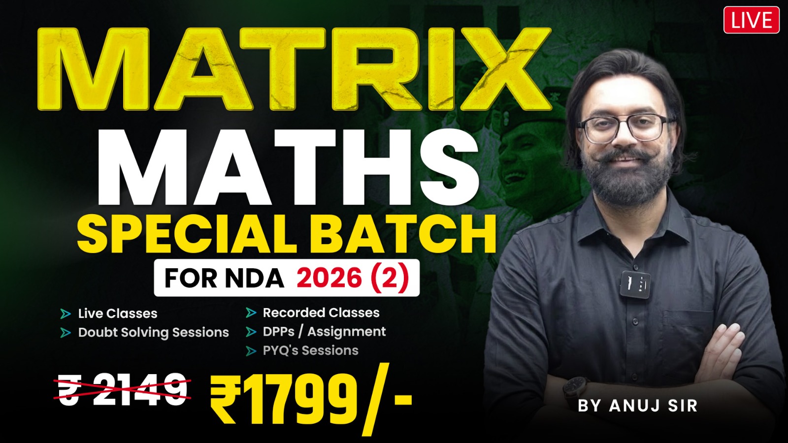 MATRIX – Maths Special Batch for NDA 2026 (2)