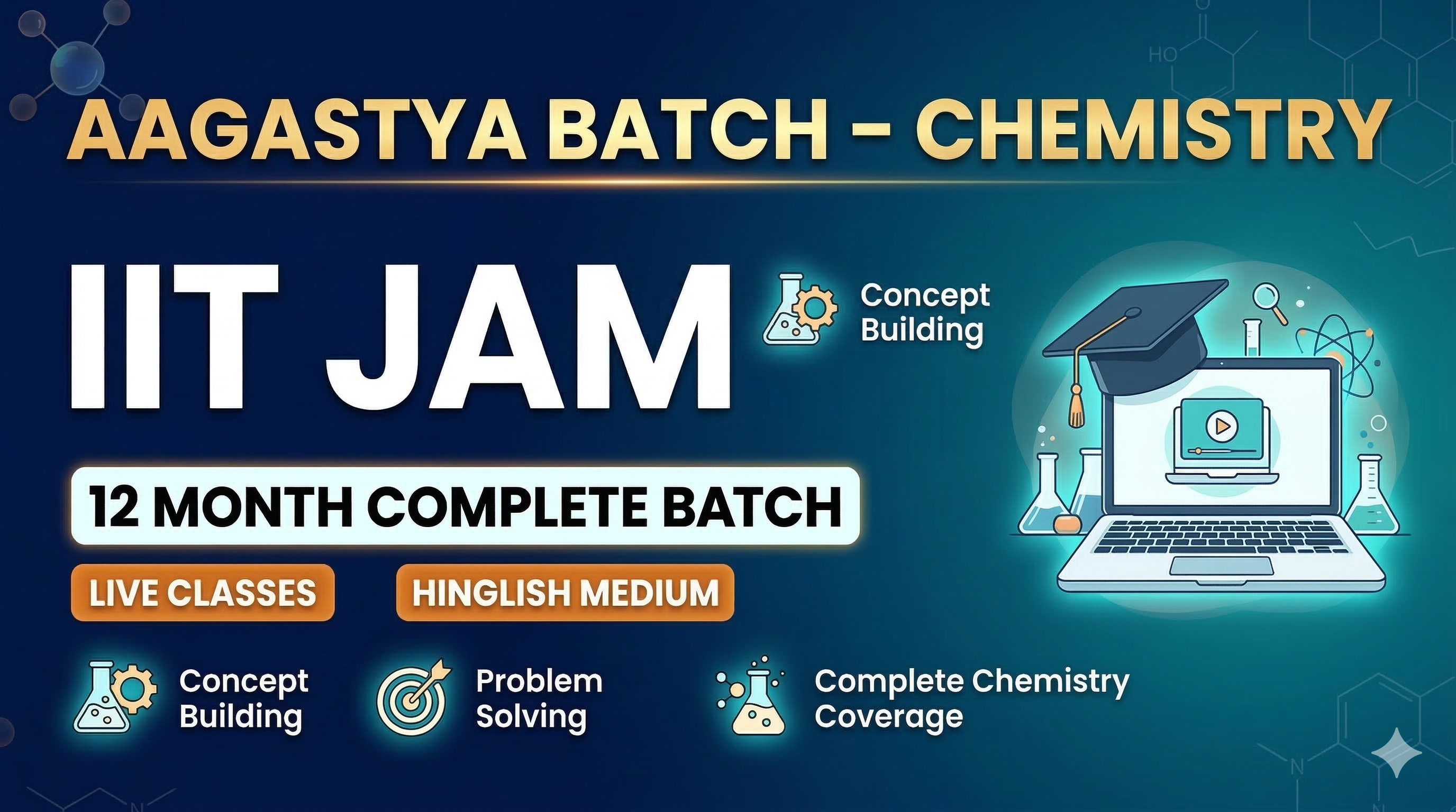 Agastya Batch for IIT JAM 2027