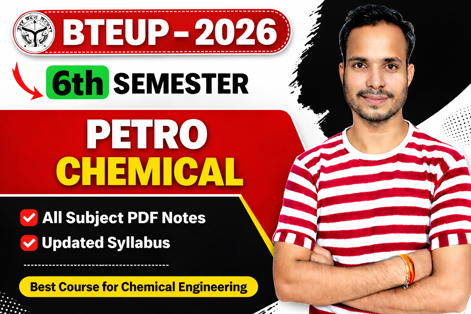 PETRO CHEMICAL Bteup 6th Semester Full Course 2025-26