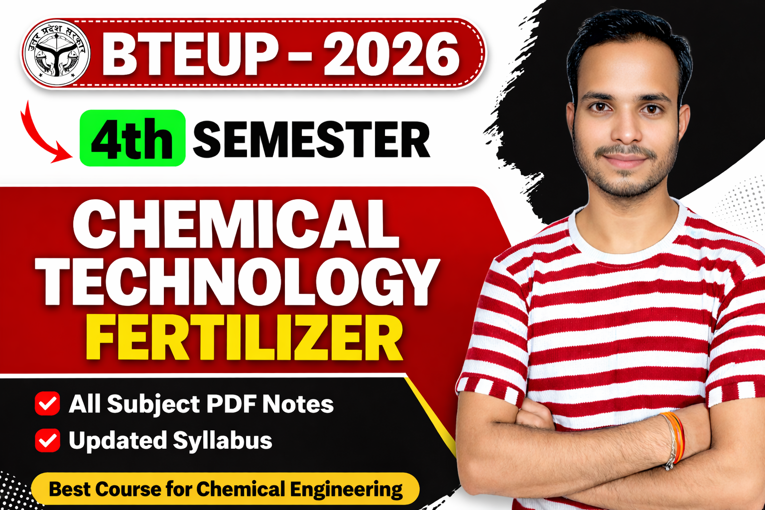 CHEMICAL TECHNOLOGY FERTILIZER Bteup 4th Semester Full Course 2025-26