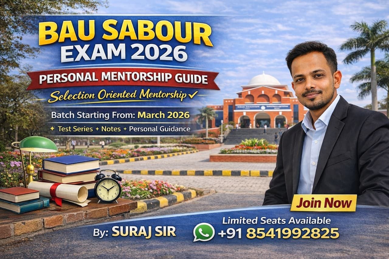 BAU SABOUR Personal Mentorship Guide 2026