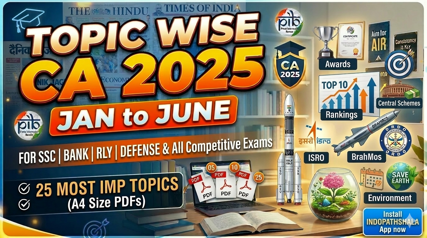  2025 TOPIC WISE CA (JANUARY TO JUNE)